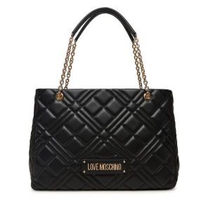 Torebka LOVE MOSCHINO. Czarne torebki klasyczne LOVE MOSCHINO, bez wzorów, bez dodatków. Za 699,99 zł.
