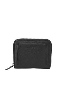 Marc O´Polo Skórzany portfel w kolorze czarnym - 13 x 10 x 2,5 cm rozmiar: onesize. Czarne portfele bez wzorów, z materiału. Za 219,60 zł.
