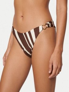Seafolly Dół od bikini Coastline 40766-270 Brązowy. Brązowe bikini Seafolly, bez wzorów, z syntetyku. Za 359,99 zł.