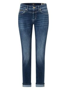 MAC Dżinsy "Rich" - Slim fit - w kolorze granatowym rozmiar: 32/L30. Niebieskie jeansy MAC, bez wzorów. Za 217,99 zł.