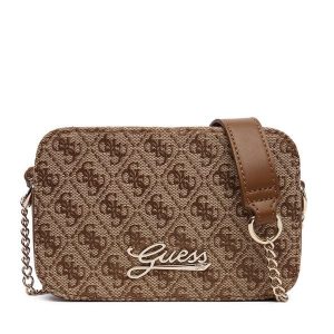 Torebka Guess. Brązowe torebki klasyczne Guess, z aplikacjami, bez dodatków. Za 219,99 zł.
