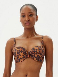 Chantelle Góra od bikini Sauvage C17UNK Brązowy. Brązowe bikini Chantelle, bez wzorów, z syntetyku. Za 369,99 zł.
