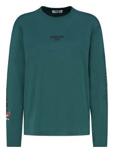 Sublevel Koszulka w kolorze morskim rozmiar: XL. Niebieskie bluzki Sublevel, xl, bez wzorów, z bawełny, bez kołnierzyka, bez ramiączek. Za 65,85 zł.