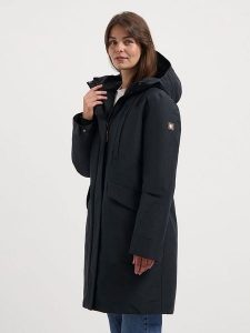 TRAVELIN' Płaszcz zimowy w kolorze antracytowo-czarnym rozmiar: XL. Czarne płaszcze Travelin', na zimę, xl, bez wzorów, bez kaptura. Za 477,49 zł.