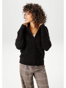 Aniston Kardigan w kolorze czarnym rozmiar: 46. Czarne kardigany Aniston. Za 65,69 zł.