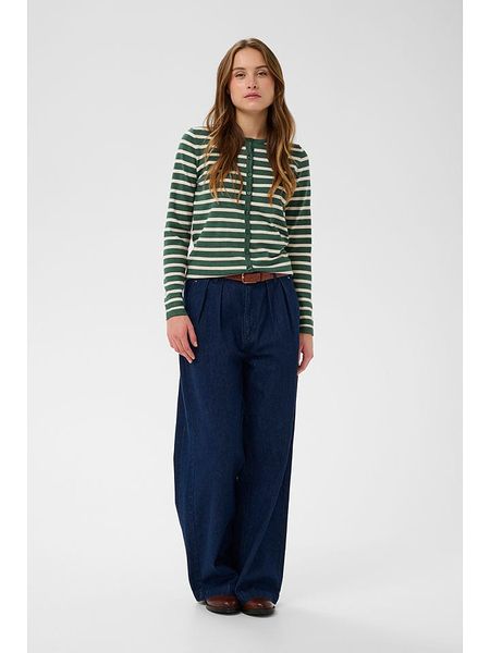 SAINT TROPEZ Kardigan w kolorze zielonym rozmiar: L. Zielone kardigany Saint Tropez. Za 87,19 zł.