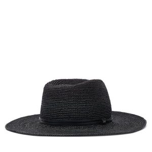 Kapelusz Weekend Max Mara. Czarne kapelusze Weekend Max Mara, bez wzorów. Za 679,99 zł.