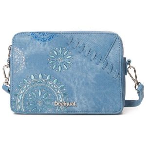 Desigual Torebka Damska Bols Patch Mandala Ed, Niebieska. Torebki klasyczne marki Desigual. Za 249,00 zł.