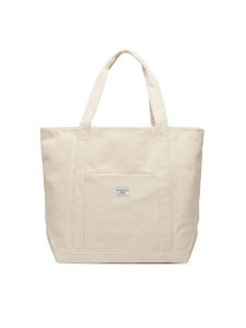 Guess Jeans Torebka M6GZ24 WHFZ1 Beżowy. Brązowe torebki klasyczne Guess Jeans, z aplikacjami, z jeansu, bez dodatków. Za 329,99 zł.