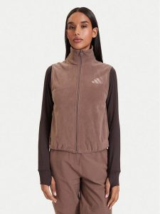 Adidas Bezrękawnik Terrex Multi Climawarm Full Zip Fleece Vest KQ9121 Brązowy Regular Fit. Brązowe kamizelki ADIDAS, l, bez wzorów, z syntetyku, bez kołnierzyka, bez ramiączek, bez kaptura. Za 219,99 zł.