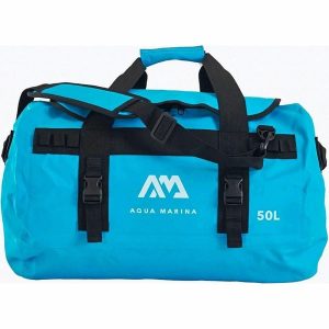 Torba podróżna DUFFLE BAG 50 L. Niebieskie torby podróżne i sportowe Aqua Marina, bez wzorów, na ramię. Za 174,07 zł.