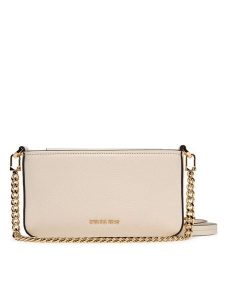 MICHAEL Michael Kors Torebka 32S5GYTU1L Beżowy. Brązowe listonoszki MICHAEL Michael Kors, bez wzorów, ze skóry, bez dodatków. Za 519,99 zł.