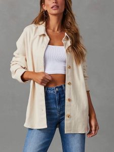 Milan Kiss Koszula w kolorze beżowym rozmiar: L. Brązowe koszule Milan Kiss, l, bez wzorów, z bawełny, bez kołnierzyka, bez ramiączek. Za 147,91 zł.