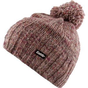 Zimowy Kapelusz Eisbär Wally Pompon dla Kobiet. Czerwone kapelusze Eisbar, bez wzorów, z polaru, eleganckie. Za 166,99 zł.