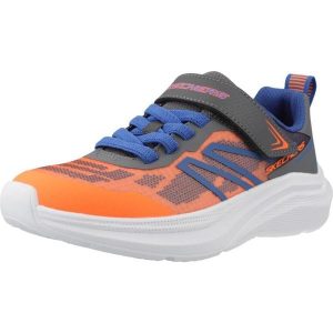 Buty SKECHERS MICROSPEC VELOCITY Pomarańczowy. Brązowe buty trekkingowe Skechers, z syntetyku, bez zapięcia. Za 195,99 zł.