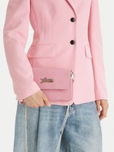 Guess Torebka J6RZ15 WGT10 Różowy. Czerwone torebki klasyczne Guess, z aplikacjami, ze skóry, bez dodatków. Za 260,99 zł.