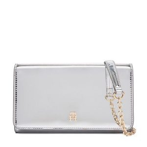 Torebka Tommy Hilfiger. Szare torebki klasyczne TOMMY HILFIGER, bez wzorów, bez dodatków. Za 339,99 zł.