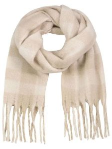 Eight2Nine Szal w kolorze beżowo-kremowym rozmiar: onesize. Brązowe szaliki Eight2Nine, bez wzorów, z materiału. Za 65,95 zł.