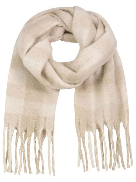 Eight2Nine Szal w kolorze beżowo-kremowym rozmiar: onesize. Brązowe szaliki Eight2Nine, bez wzorów, z materiału. Za 96,83 zł.