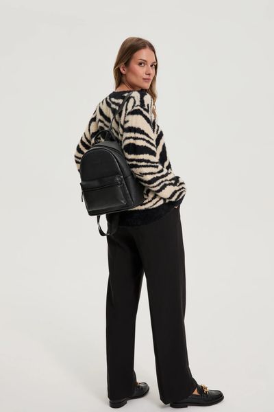 Plecak czarny. Czarne plecaki MOODO. Za 129,99 zł.