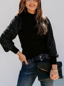 Milan Kiss Bluzka w kolorze czarnym rozmiar: M. Czarne bluzki Milan Kiss, bez wzorów. Za 87,81 zł.