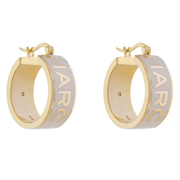 Kolczyki Marc Jacobs. Żółte kolczyki Marc Jacobs, złote. Za 339,99 zł.