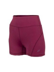 4F Szorty funkcyjne w kolorze bordowym rozmiar: XL. Czerwone spodenki sportowe 4f, xl, bez wzorów, z materiału, outdoorowe. Za 71,95 zł.
