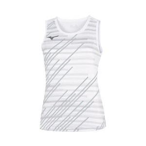 Damski tank top Mizuno Team Chiba. Czerwone topy Mizuno, l, bez wzorów, z materiału, eleganckie, bez kołnierzyka, bez ramiączek. Za 158,05 zł.