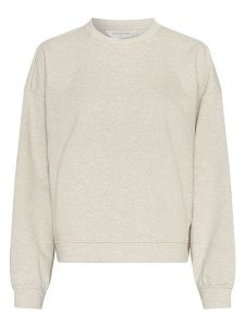 MOSS COPENHAGEN Bluza w kolorze kremowym rozmiar: S/M. Brązowe bluzy Moss Copenhagen, m, bez wzorów, bez kaptura. Za 179,95 zł.