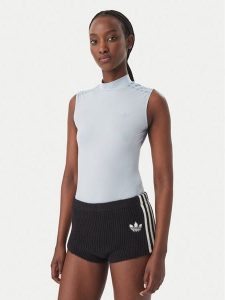 Adidas Body Adidas x Jennie Sheer LD8919 Niebieski jasny Slim Fit. Niebieskie body i gorsety ADIDAS, bez wzorów, z syntetyku. Za 239,99 zł.