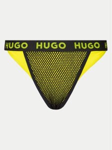 Hugo Dół od bikini Hazel 50515336 Żółty. Żółte bikini Hugo, bez wzorów, z syntetyku. Za 399,99 zł.
