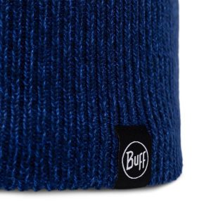 Czapka BUFF KNITTED & FULL FLEECE BEANIE RENVI MIDNIGHT. Fioletowe czapki Buff, bez wzorów, z dzianiny, klasyczne. Za 143,80 zł.