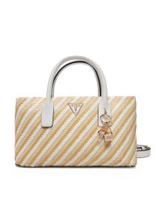 Guess Torebka HWWG92 10050 Biały. Białe torebki klasyczne Guess, z aplikacjami, ze skóry, bez dodatków. Za 329,99 zł.