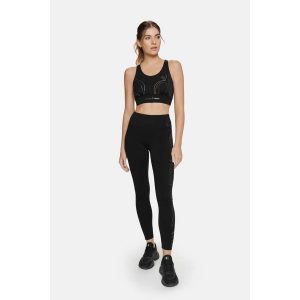 Legginsy fitness damskie Misty Cardiobunny z wysokim stanem. Czarne legginsy Cardio Bunny, bez wzorów, z podwyższonym stanem. Za 49,99 zł.