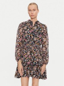 Desigual Sukienka codzienna Sandalo 24WWVW68 Kolorowy Regular Fit. Kombinezony Desigual, s, bez wzorów, z syntetyku, bez kołnierzyka, bez ramiączek. Za 269,99 zł.