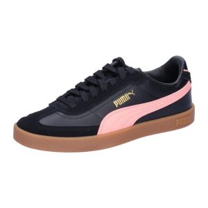 Buty do chodzenia damskie Puma Club Ii Era. Czarne buty sportowe Puma, bez wzorów, z materiału, bez zapięcia, trekkingowe. Za 259,99 zł.