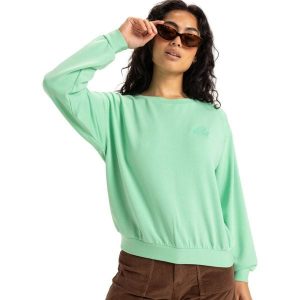 Dla Kobiety SURFING BY MOONLIGHT Zielony. Zielone swetry oversize Roxy, na zimę, m, bez wzorów, z elastanu, bez ramiączek. Za 229,99 zł.
