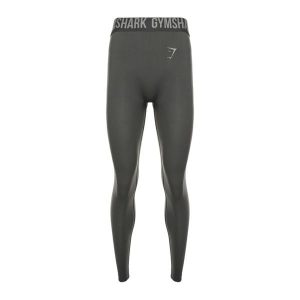 Legginsy treningowe damskie Gymshark Fit. Szare legginsy Gymshark, bez wzorów. Za 119,99 zł.