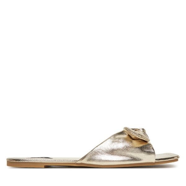 Klapki ONLY Shoes. Żółte klapki ONLY SHOES, bez wzorów, bez obcasa. Za 59,99 zł.