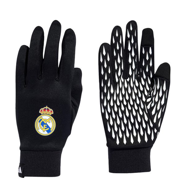 Rękawice Real Madrid Home Fieldplayer. Białe rękawiczki ADIDAS, bez wzorów. Za 143,50 zł.