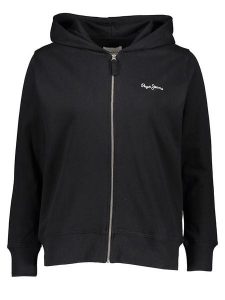 Pepe Jeans Bluza w kolorze czarnym rozmiar: M. Czarne bluzy Pepe Jeans, m, bez wzorów, z jeansu, bez kaptura. Za 228,38 zł.