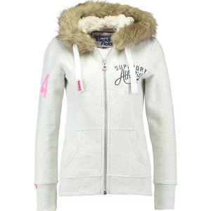 Superdry TRACK&FIELD Bluza rozpinana ice marl. Bluzy marki Superdry. W wyprzedaży za 272,30 zł.