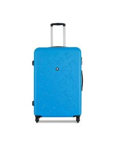 Semi Line Walizka duża T5917-3 Niebieski. Niebieskie walizki Semi-line, bez wzorów, z tworzywa sztucznego, duże. Za 329,99 zł.