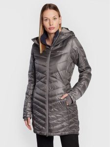 Columbia Kurtka przejściowa Joy Peak 1982661 Szary Regular Fit. Szare kurtki Columbia, s, bez wzorów, z syntetyku, bez kaptura. Za 529,99 zł.