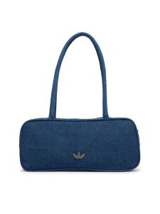 Adidas Torebka Adicolor Elongated Airliner Denim Bag KD7875 Niebieski. Niebieskie torebki klasyczne ADIDAS, bez wzorów, z denimu, bez dodatków. Za 199,99 zł.