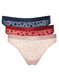 Tommy Hilfiger Komplet stringów UW0UW06135 Kolorowy. Komplety bielizny TOMMY HILFIGER, bez wzorów, z syntetyku. Za 219,99 zł.