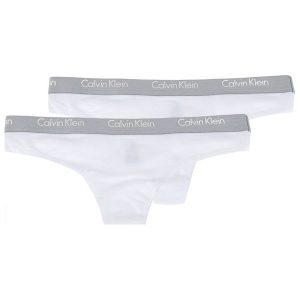 Calvin Klein Dwupak Stringi Damskie L Biały. Stringi marki Calvin Klein. Za 119,00 zł.