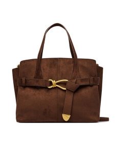 Steve Madden Torebka Bjoplin 13002641 Brązowy ciemny. Brązowe torebki klasyczne Steve Madden, bez wzorów, z materiału, bez dodatków. Za 639,99 zł.