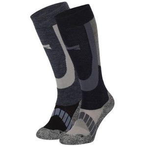 Skarpety narciarskie unisex 2 pary. Niebieskie skarpetki XTREME, bez wzorów, z poliamidu. Za 164,54 zł.