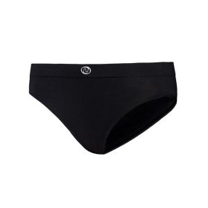 Figi do biegania Damskie Nessi Sportswear Oddychające Normal Ultra. Czarne figi NESSI SPORTSWEAR, bez wzorów. Za 89,00 zł.